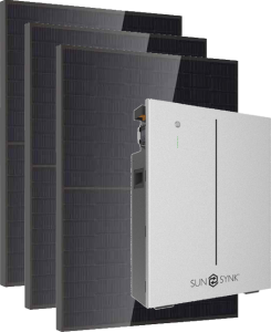 DM450M10RT-54HBB solar panels and battery package